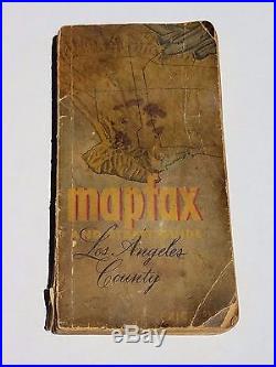 Mapfax of Los Angeles County 1944 Second Edition