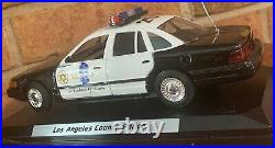 Motor Max 124 Scale Law Enforcement Series LOS ANGELES COUNTY POLICE Rare