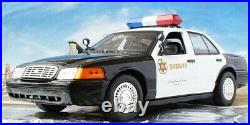 Motor Max 1/18 1998 Ford Crown Viktoria Los Angeles County SHERIFF Department
