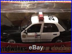 Motorworks 118 Scale Los Angeles County Sheriff Dept. Ford Crown Victoria