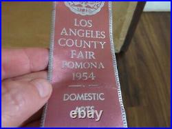 Museum Quality 1954 First Place Los Angeles County Fair Pomona Domestic Arts