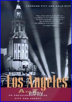 NEW Los Angeles A to Z An Encyclopedia of the City and County by Leonard Pitt