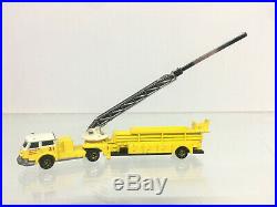 N Scale American LaFrance Los Angeles County Fire Truck Made in JAPAN by Tomica