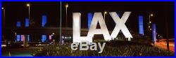 Neon Sign at an Airport, Lax Airport, City of Los Angeles, Los Angeles County