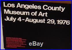 Newsboy Trade Sign Los Angeles County Museum Of Art Folk Sculpture Poster 1976