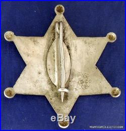 Obsolete, Vintage Los Angeles County Deputy Sheriff Badge
