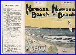 ORIGINAL 1920s HERMOSA BEACH CALIFORNIA LOS ANGELES COUNTY PROMOTIONAL PAMPHLET