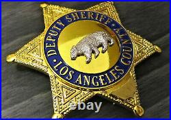 Oä/ Collector police badge, Deputy Sheriff, Los Angel. County, Kalifornien