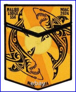 Oa Malibu 566 Bsa Western Los Angeles County 2024 Noac 2-patch Shark Yellow Flap