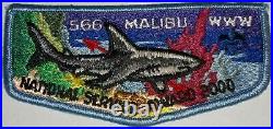 Oa Malibu Lodge 566 Western Los Angeles County Council 2000 Service Award Flap