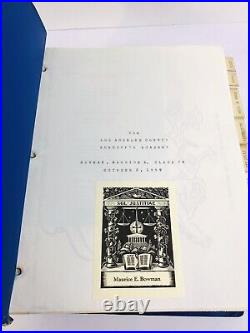 Official 1959 Los Angeles County SHERIFF'S ACADEMY Handbook/Manual Ultra RARE