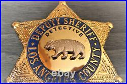 Oy/ Collector badge, Detective Deputy Sheriff, Los Angel County, Kalifornien
