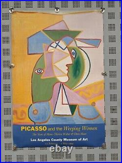 Pablo PICASSO 94' Art Exhibition Print Los Angeles County Museum of Art