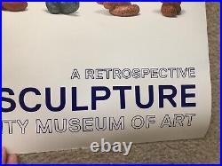 Poster Ken Price Sculpture Retrospective 2013 Los Angeles County Museum of Art