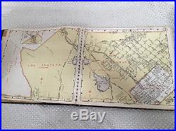 RARE 1946 Edition THOMAS BROTHERS ATLAS Map Book Los Angeles County Guide