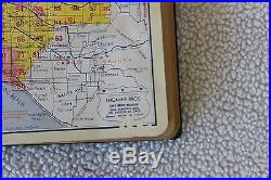 RARE 1956 Edition THOMAS BROTHERS ATLAS Map Book Los Angeles and orange county