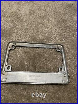 RARE Los Angeles County Sheriffs Department Motorcycle Plate Frame KMA 628