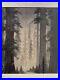 RARE_Old_Early_California_Arts_Crafts_Landscape_Print_Redwoods_DOOLITTLE_01_fv