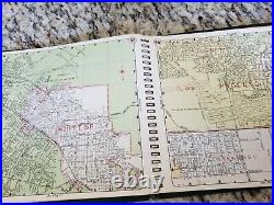 RARE Vintage 1954 Thomas Bros Popular Atlas of LOS ANGELES County Map Book