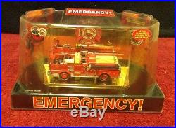 RARE Vintage CODE 3 EMERGENCY Fire Dept Engine Truck 164 Los Angeles County #51