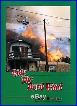 RIDE DEVIL WIND A HISTORY OF LOS ANGELES COUNTY FORESTER FIRE By Boucher VG