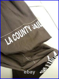 Rare LA County X Jail Pants Brown