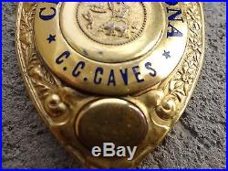Rare Pomona California CA (Los Angeles County) Named Mayor's Badge, Not Police