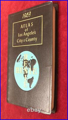 Rare Renie Atlas of Los Angeles City & County 1963-Edition Image Historical Maps
