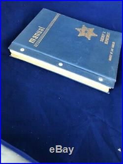 Rare Vintage Los Angeles County Sheriff Official Manual