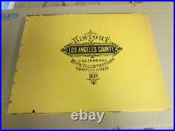 Reproduction Thompson and West's HISTORY of LOS ANGELES COUNTY CALIFORNIA 1880