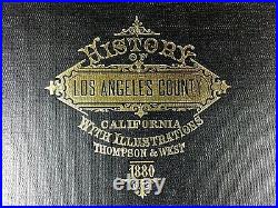 Reproduction of Thompson and West's History of Los Angeles County California