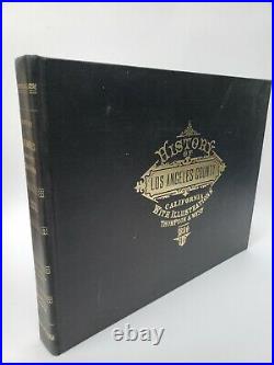 Reproduction of Thompson and Wests History Los Angeles County California 1959