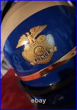 Retired Vintage Police Riot Helmet