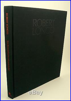 Robert Longo Los Angeles County Museum of Art Vtg 1980s Exhibition Catalog 1989