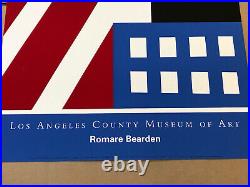 Romare Bearden Los Angeles County Museum of Art Exhibit Poster 21x35