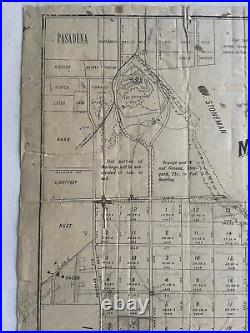 San Gabriel, Los Angeles County, California Map of the Marengo Tract Original