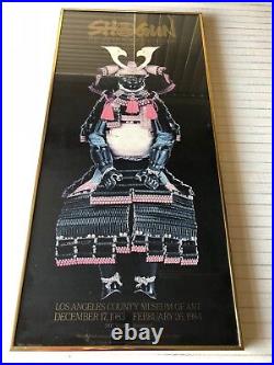 Shogun The Shogun Age Exhibition LA County Museum of Art Poster, 15 x 32