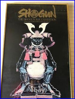 Shogun The Shogun Age Exhibition LA County Museum of Art Poster, 15 x 32