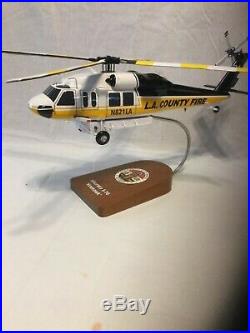 Sikorsky UH-60/S-70 Firehawk Helicopter, Los Angeles County, scale model