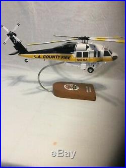 Sikorsky UH-60/S-70 Firehawk Helicopter, Los Angeles County, scale model