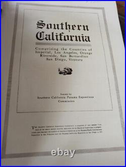 Southern California Pictorial Guide 1914 Very Rare Great Condotion for Age