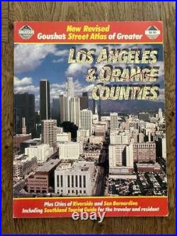 Street Atlas Los Angeles Orange County 1990-1991 #QQB7AR