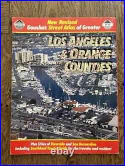 Street Atlas Los Angeles Orange County 1990-1991 #QQB7AR