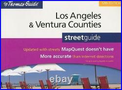 THE THOMAS GUIDE LOS ANGELES & VENTURA COUNTIES By Rand Mcnally Excellent