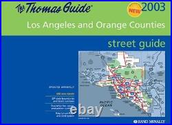 THOMAS GUIDE 2003 LOS ANGELES AND ORANGE COUNTIES STREET By Thomas VG
