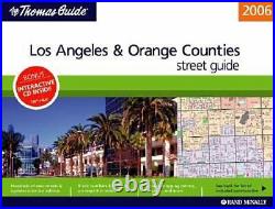 THOMAS GUIDE 2006 LOS ANGELES & ORANGE COUNTIES STREET By Not Available VG+