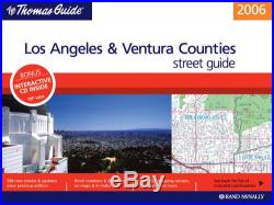 THOMAS GUIDE 2006 LOS ANGELES/VENTURA COUNTIES, CALIFORNIA Excellent Condition