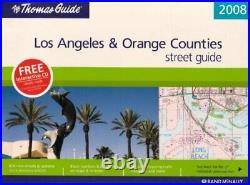 THOMAS GUIDE 2008 LOS ANGELES & ORANGE COUNTIES STREET By Not Available NEW