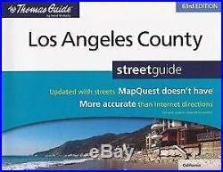 THOMAS GUIDE LOS ANGELES COUNTY, 63RD EDITION By Rand Mcnally BRAND NEW