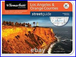 THOMAS GUIDE LOS ANGELES & ORANGE COUNTIES THE THOMAS By Rand Mcnally